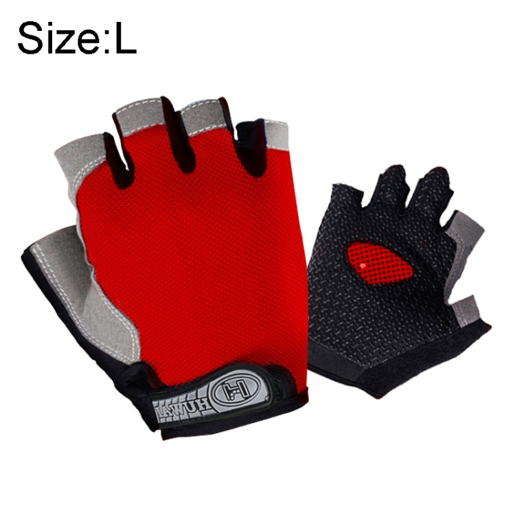 Luvas de Fitness de Verão para Homens e Mulheres, Ginásio, Levantamento de Peso, Ciclismo, Yoga, Treino, Finas, Respirável, Antiderrapantes, de Meio Dedo, S, L, XL, M