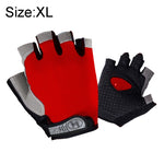 Luvas de Fitness de Verão para Homens e Mulheres, Ginásio, Levantamento de Peso, Ciclismo, Yoga, Treino, Finas, Respirável, Antiderrapantes, de Meio Dedo, S, L, XL, M