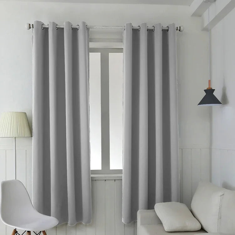 Cortina Isolante de Tecido para Sombra de Alta Precisão, Cortina Sólida, 52x95 Polegadas (132x240CM), 140x175, 42x63 Polegadas (107x160CM), 140×240, 52×63 Polegadas (132×160CM), 140x225
