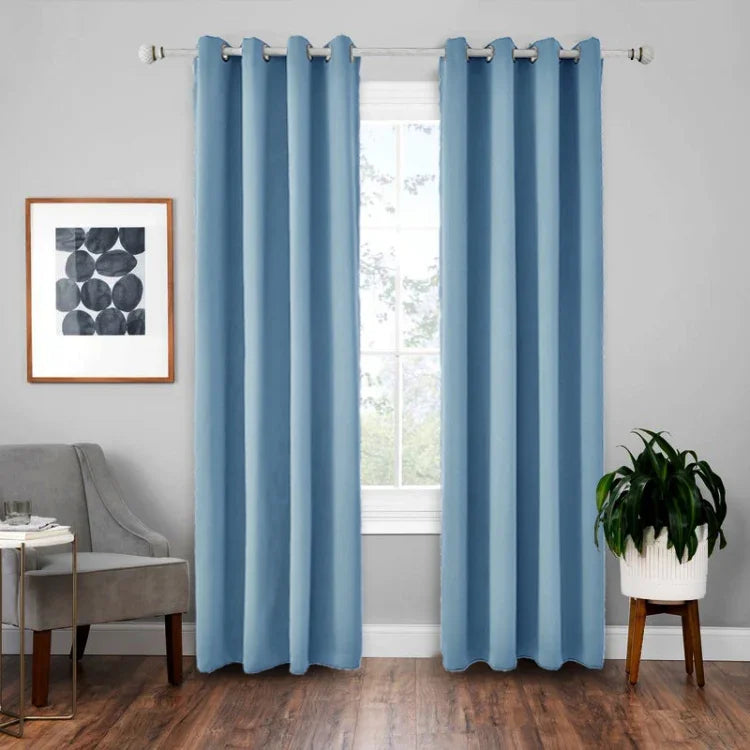 Cortina Isolante de Tecido para Sombra de Alta Precisão, Cortina Sólida, 42x84 Polegadas (107x213CM), 52x63 Polegadas (132x160CM), 52x84 (132x213)