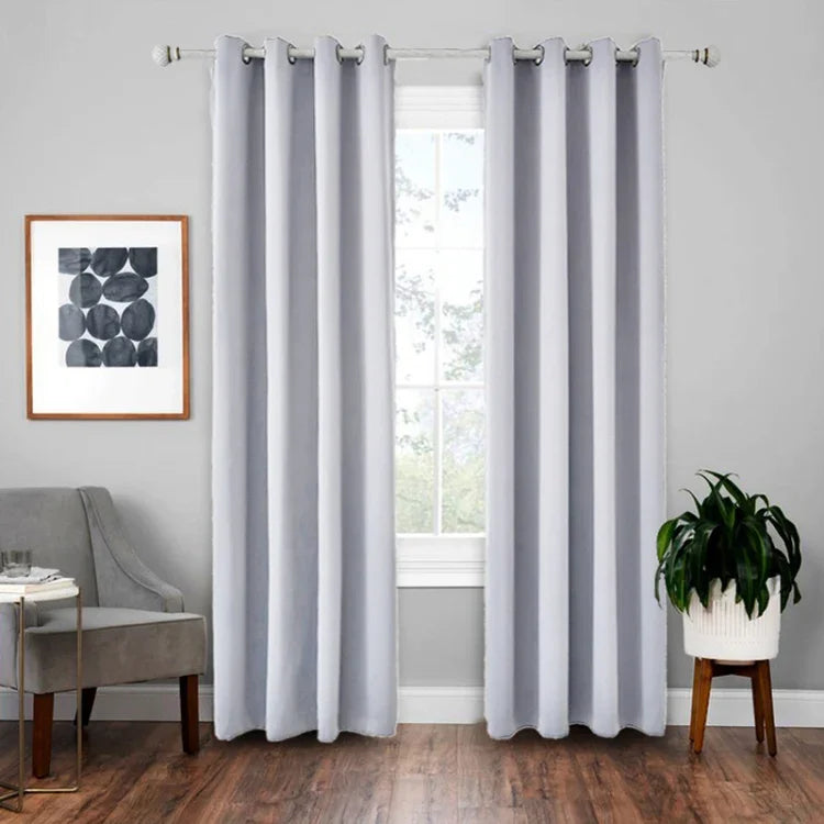 Cortina Isolante de Tecido para Sombra de Alta Precisão, Cortina Sólida, 42x84 Polegadas (107x213CM), 52x63 Polegadas (132x160CM), 52x84 (132x213)