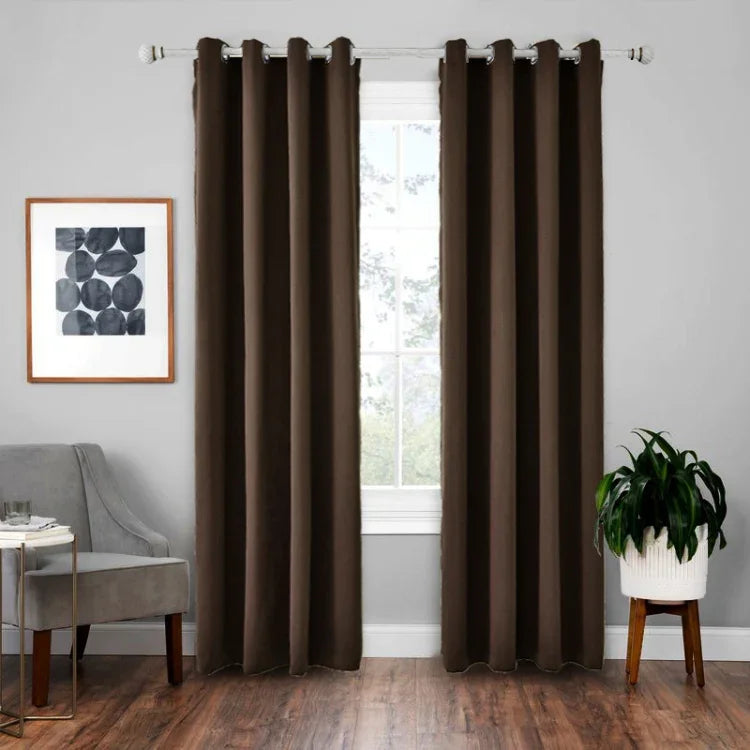 Cortina Isolante de Tecido para Sombra de Alta Precisão, Cortina Sólida, 42x84 Polegadas (107x213CM), 52x63 Polegadas (132x160CM), 52x84 (132x213)