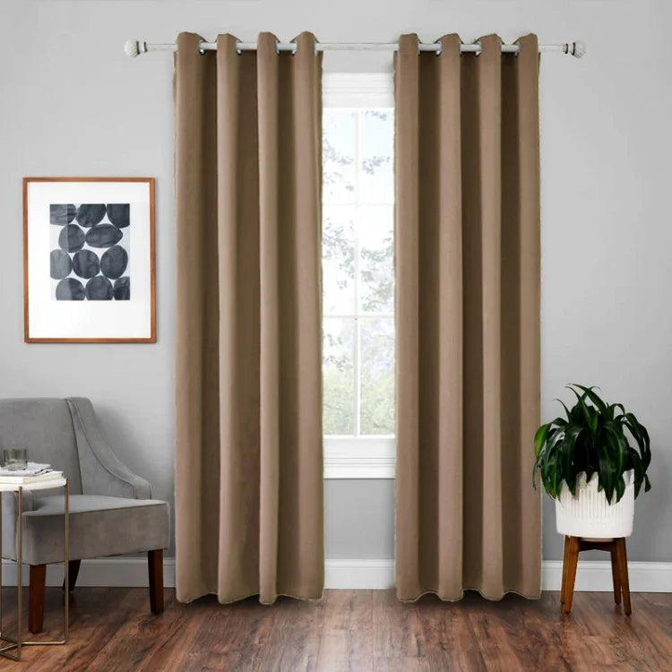 Cortina Isolante de Tecido para Sombra de Alta Precisão, Cortina Sólida, 42x84 Polegadas (107x213CM), 52x63 Polegadas (132x160CM), 52x84 (132x213)