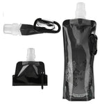 Saco de Água Dobrável Ultraleve Portátil de Silicone 0,5L para Desporto ao Ar Livre, Caminhadas e Campismo, Saco Macio Impermeável