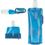 Saco de Água Dobrável Ultraleve Portátil de Silicone 0,5L para Desporto ao Ar Livre, Caminhadas e Campismo, Saco Macio Impermeável