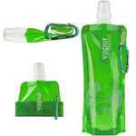 Saco de Água Dobrável Ultraleve Portátil de Silicone 0,5L para Desporto ao Ar Livre, Caminhadas e Campismo, Saco Macio Impermeável