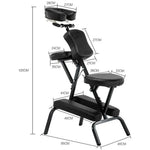Cadeira de Massagem Portátil Dobrável Ajustável, Cadeira de Raspagem para Tatuagem, Cama de Beleza com Apoio de Braço, TBD048885601A, TBD048885601B, TBD048885601C, TBD048885601D, TBD048885601E, TBD048885601F, TBD048885601G