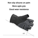 Luvas Quentes de Inverno HUMRAO com Meio Dedo e Tampa Dobrável para Desportos ao Ar Livre, Esqui e Ciclismo, L