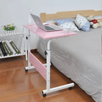 Secretária para Portátil Removível para Cama, Secretária Preguiçosa para Estudo, Secretária de Computador para Cabeceira, Tamanho: 60x40cm