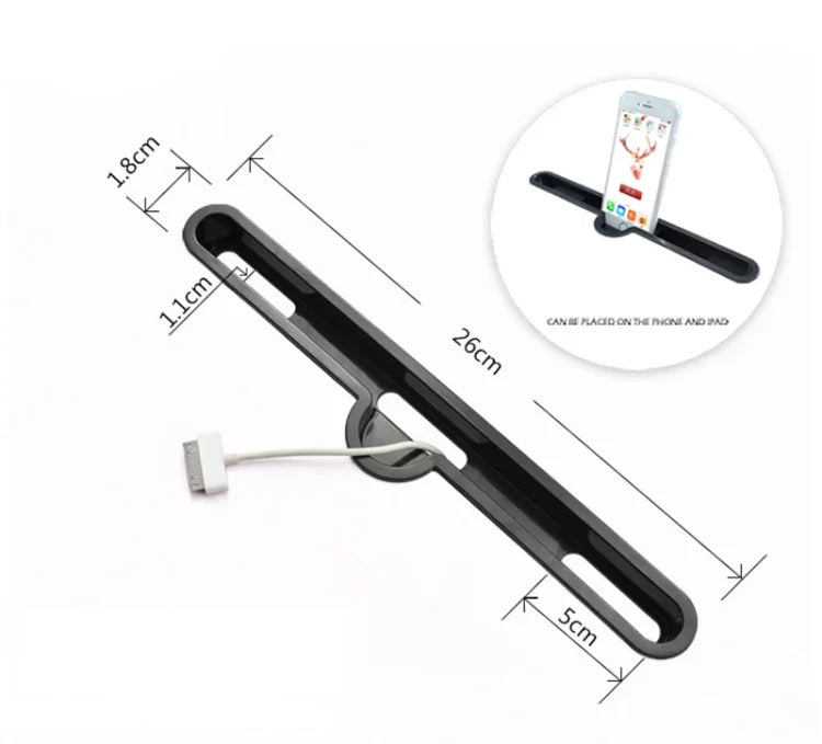 Secretária para Portátil Removível para Cama, Secretária Preguiçosa para Estudo, Secretária de Computador para Cabeceira, Tamanho: 60x40cm