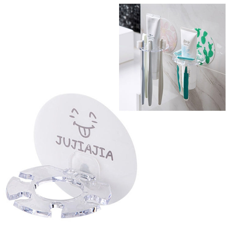 Suporte de Plástico para Escova de Dentes, Dispensador de Pasta de Dentes, BRANCO, Rosa, Verde