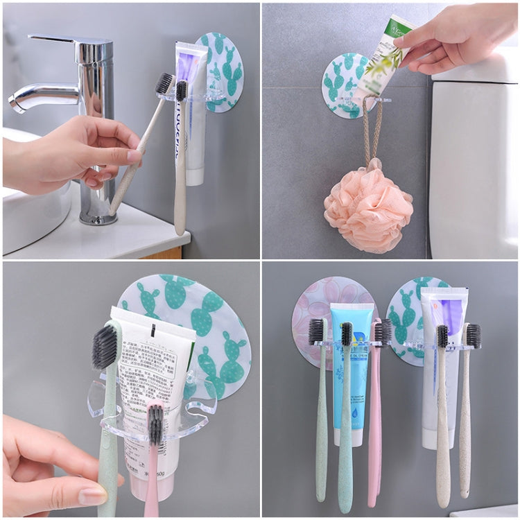 Suporte de Plástico para Escova de Dentes, Dispensador de Pasta de Dentes, BRANCO, Rosa, Verde