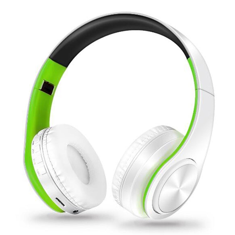 Auriculares Bluetooth Estéreo Dobráveis Sem Fios para Desporto com Microfone, Auricular Mãos Livres e MP3 Player