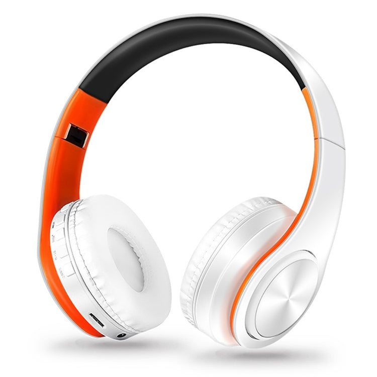 Auriculares Bluetooth Estéreo Dobráveis Sem Fios para Desporto com Microfone, Auricular Mãos Livres e MP3 Player