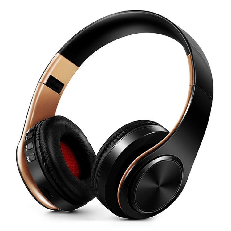 Auriculares Bluetooth Estéreo Dobráveis Sem Fios para Desporto com Microfone, Auricular Mãos Livres e MP3 Player