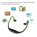 Auriculares Bluetooth Desportivos Sem Fios S9 para iPhone Huawei XiaoMi, Suporte para Cartão TF / SD e Microfone