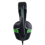 Auricular com Fio Salar KX101 3.5mm para Gaming PC Gamer Estéreo com Microfone para Computador
