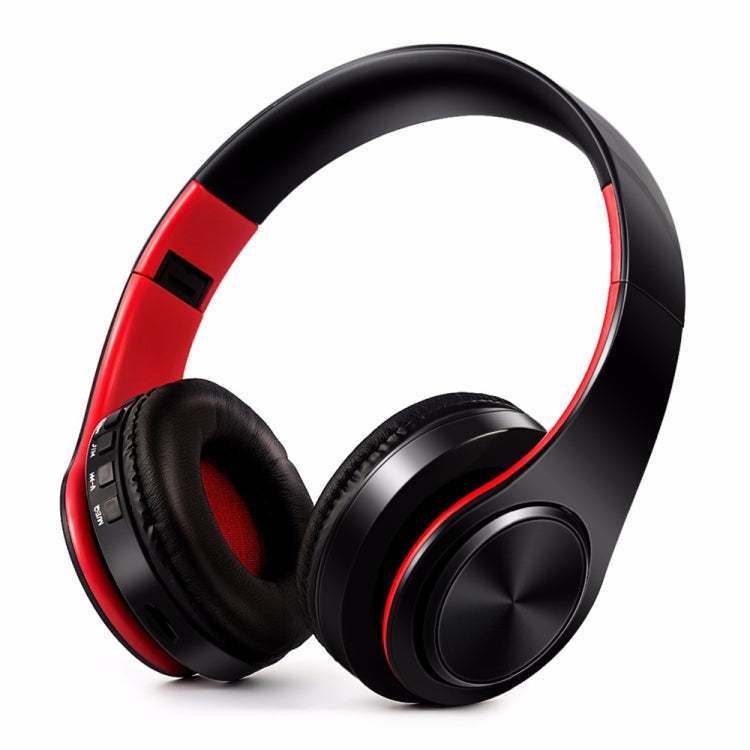 Auricular Bluetooth Estéreo HIFI Sem Fios para Xiaomi iPhone Samsung Tablet, com Microfone, Suporte para Cartão SD e Rádio FM