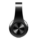 Auricular Bluetooth Estéreo HIFI Sem Fios para Xiaomi iPhone Samsung Tablet, com Microfone, Suporte para Cartão SD e Rádio FM