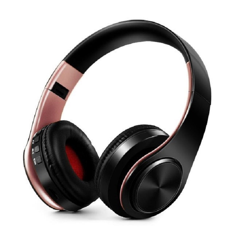Auricular Bluetooth Estéreo HIFI Sem Fios para Xiaomi iPhone Samsung Tablet, com Microfone, Suporte para Cartão SD e Rádio FM