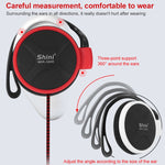 Auricular Shini Q940 Super Bass EarHook 3,5mm para Leitor Mp3 Computador Telemóvel