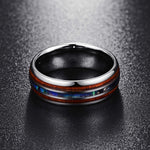 Anel de Cerâmica com Textura de Dragão em Aço Tungsténio para Homem, Tamanhos: 9, 10, 11, 12, 14, 5, 6