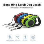 Trela Retrátil Automática Flexível para Cão, Corda de Tração para Cão e Gato, Produtos para Animais de Estimação, 3m, 5m