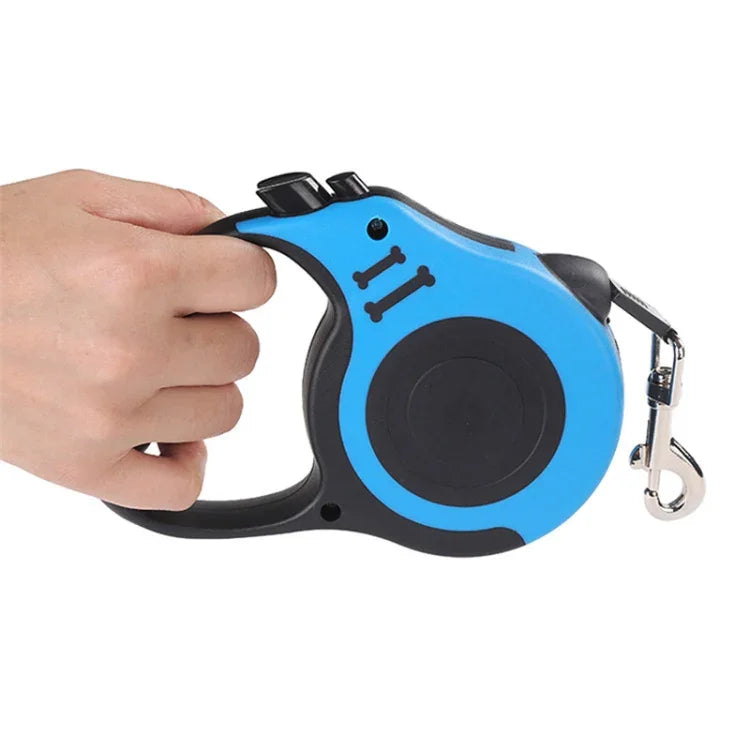 Trela Retrátil Automática Flexível para Cão, Corda de Tração para Cão e Gato, Produtos para Animais de Estimação, 3m, 5m
