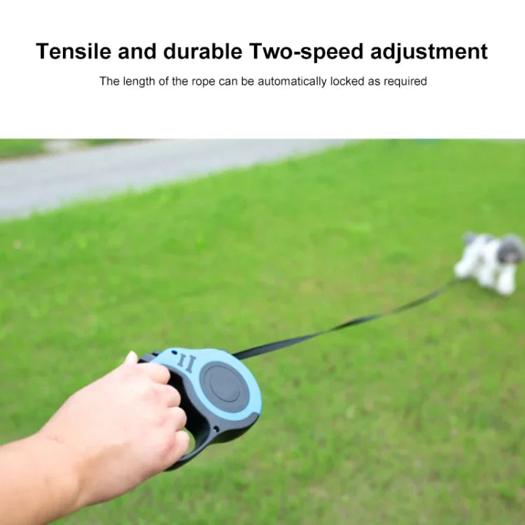 Trela Retrátil Automática Flexível para Cão, Corda de Tração para Cão e Gato, Produtos para Animais de Estimação, 3m, 5m