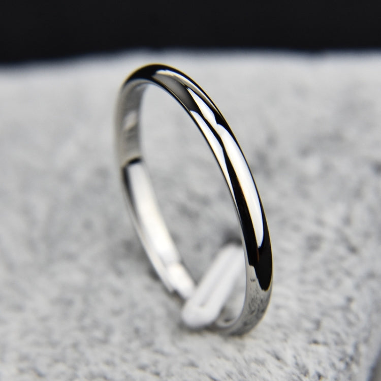 Anel Feminino em Aço Inoxidável e Titânio, 8, 3