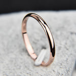 Anel Feminino em Aço Inoxidável e Titânio, 8, 3