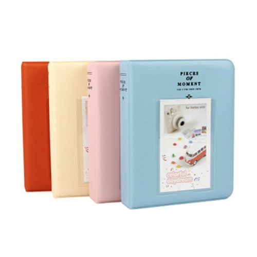 64 Bolsos para Cartões de Nome para Fujifilm Instax Mini 8 /7s /70 /25 /50s /90, 64 Bolsos Bege, 64 Bolsos Azul, 64 Bolsos Verde, 64 Bolsos Laranja, 64 Bolsos Rosa, 64 Bolsos Azul Céu