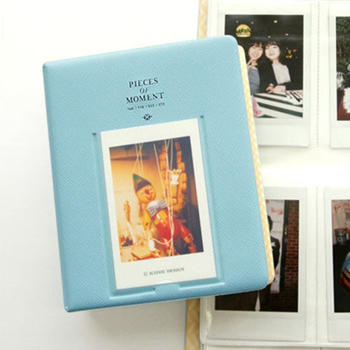 64 Bolsos para Cartões de Nome para Fujifilm Instax Mini 8 /7s /70 /25 /50s /90, 64 Bolsos Bege, 64 Bolsos Azul, 64 Bolsos Verde, 64 Bolsos Laranja, 64 Bolsos Rosa, 64 Bolsos Azul Céu