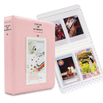 64 Bolsos para Cartões de Nome para Fujifilm Instax Mini 8 /7s /70 /25 /50s /90, 64 Bolsos Bege, 64 Bolsos Azul, 64 Bolsos Verde, 64 Bolsos Laranja, 64 Bolsos Rosa, 64 Bolsos Azul Céu