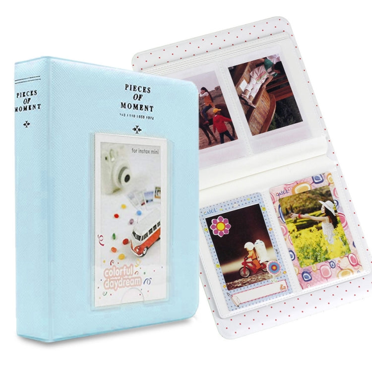 64 Bolsos para Cartões de Nome para Fujifilm Instax Mini 8 /7s /70 /25 /50s /90, 64 Bolsos Bege, 64 Bolsos Azul, 64 Bolsos Verde, 64 Bolsos Laranja, 64 Bolsos Rosa, 64 Bolsos Azul Céu