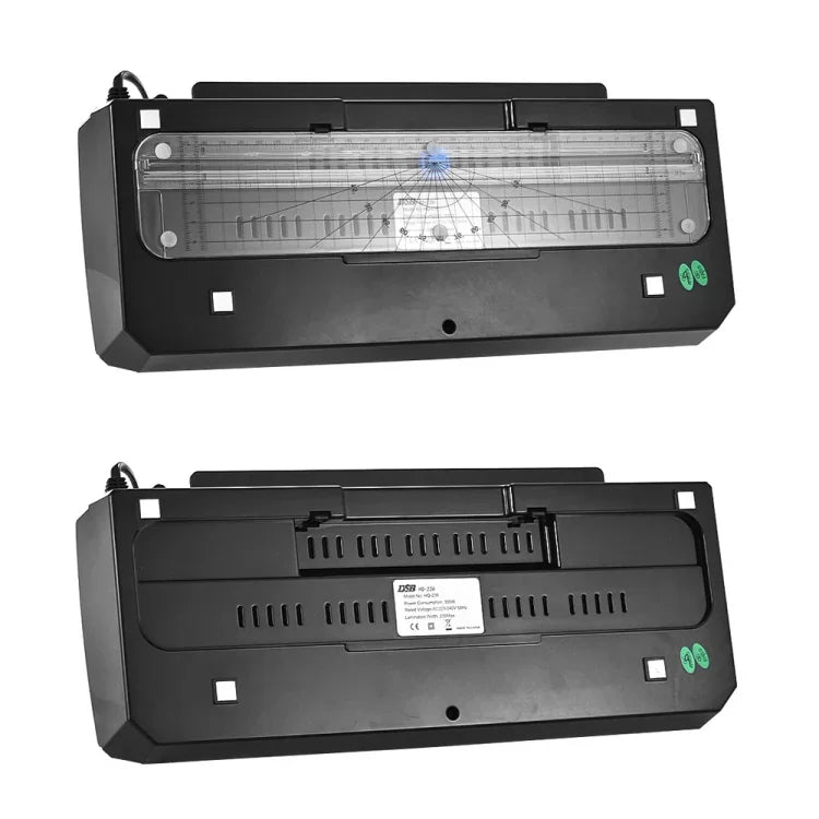Laminadora DSB HQ236 para Ficheiros A4, Máquina de Laminar Fotos, Máquina de Laminação a Frio Termoplástica com Cortador de Papel, HQ236