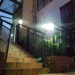Luz de Paisagem Solar 2.5W 50 LEDs Luz Exterior para Pátio com Controlo + Sensor de Radar Lâmpada de Parede