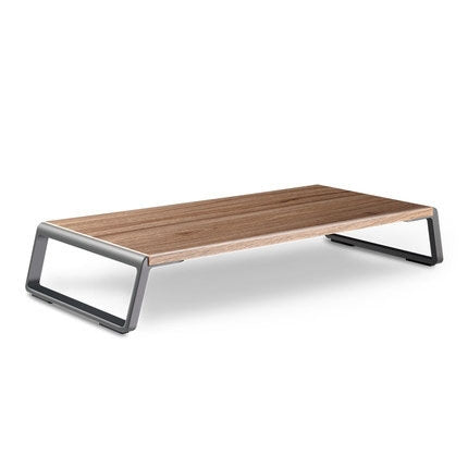 Elevador para Monitor com Pés Metálicos para iMac, MacBook, Monitor LCD, Impressora, Organizador de Secretária, Plataforma Resistente que Poupa Espaço