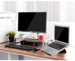 Elevador para Monitor com Pés Metálicos para iMac, MacBook, Monitor LCD, Impressora, Organizador de Secretária, Plataforma Resistente que Poupa Espaço