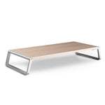 Elevador para Monitor com Pés Metálicos para iMac, MacBook, Monitor LCD, Impressora, Organizador de Secretária, Plataforma Resistente que Poupa Espaço