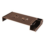 Elevador de Monitor de Computador em Madeira com Prateleira para Portátil e Organizador de Secretária com Armazenamento para Teclado, TBD049404601A, TBD049404601B, TBD049404601C, TBD049404601D