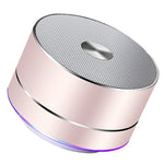 Coluna Bluetooth Portátil LENRUE com Som Estéreo, LED, Microfone Integrado, Subwoofer MINI MP3, Coluna Inteligente, TBD049445801A, TBD049445801B, TBD049445801C, TBD049445801D