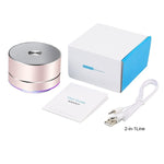 Coluna Bluetooth Portátil LENRUE com Som Estéreo, LED, Microfone Integrado, Subwoofer MINI MP3, Coluna Inteligente, TBD049445801A, TBD049445801B, TBD049445801C, TBD049445801D