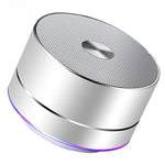 Coluna Bluetooth Portátil LENRUE com Som Estéreo, LED, Microfone Integrado, Subwoofer MINI MP3, Coluna Inteligente, TBD049445801A, TBD049445801B, TBD049445801C, TBD049445801D