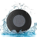 Subwoofer Portátil Mini para Chuveiro, Coluna Bluetooth Sem Fios, À Prova de Água, Mãos Livres, Receção de Chamadas, Música, Microfone com Ventosa para iPhone Samsung
