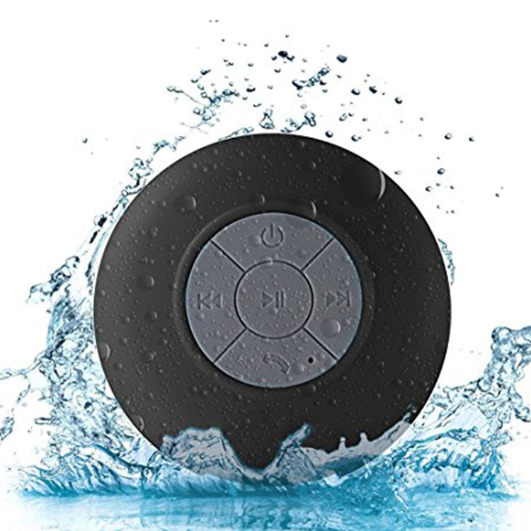 Subwoofer Portátil Mini para Chuveiro, Coluna Bluetooth Sem Fios, À Prova de Água, Mãos Livres, Receção de Chamadas, Música, Microfone com Ventosa para iPhone Samsung
