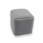 Exquisite Jewelry Packaging Gift Box, 5x5.5cm (Flannel Grey), 7x7cm (Flannel Grey), 7.5x7.5cm (Bow Knot)