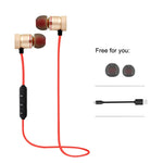 Auriculares Bluetooth Sem Fios MoreBlue S07 Metal Magnéticos Estéreo Bass Auscultadores Desportivos Sem Fios com Microfone