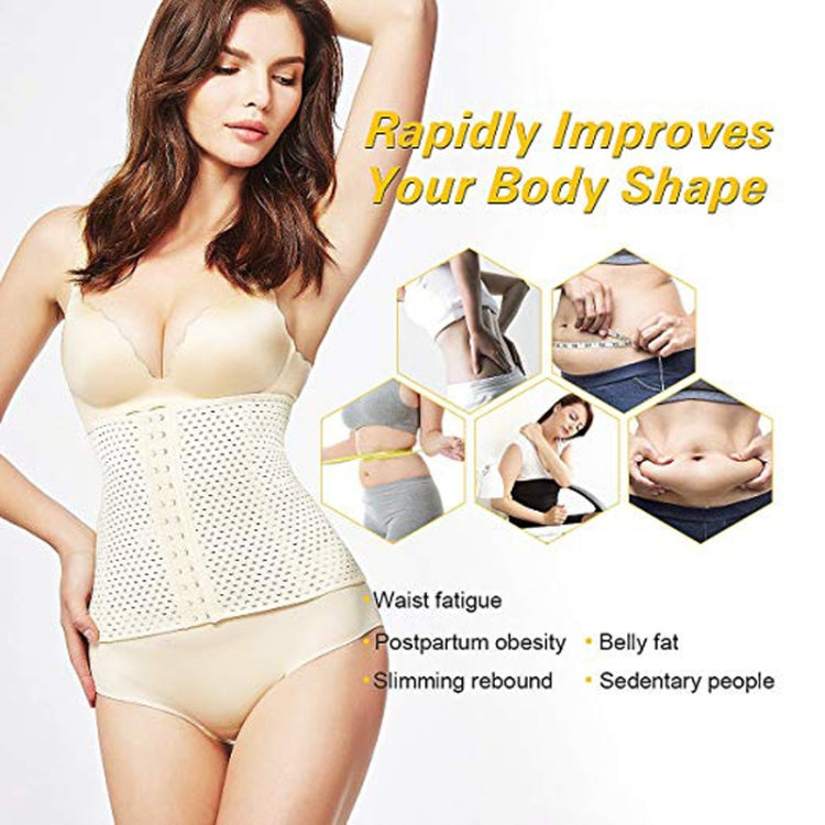 3 PCS Cinto Abdominal com 13 Fivelas Recortado Modelador Forte da Cintura Cinta Modeladora para Senhoras Pós-parto, XS, S, M, L, XL, XXL, XXXL, XXXXL