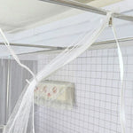 Rede mosquiteira para beliche superior de dormitório estudantil, instalação sem necessidade de ferramentas, porta única lateral superior à prova de pó, 90x190x150 cm (sem suporte), 90x190x150 cm (com suporte)